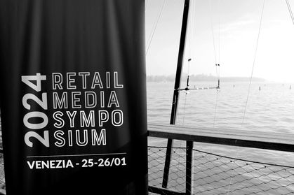 Bannière 2024 Retail Media Symposium, Venezia 25-26/01